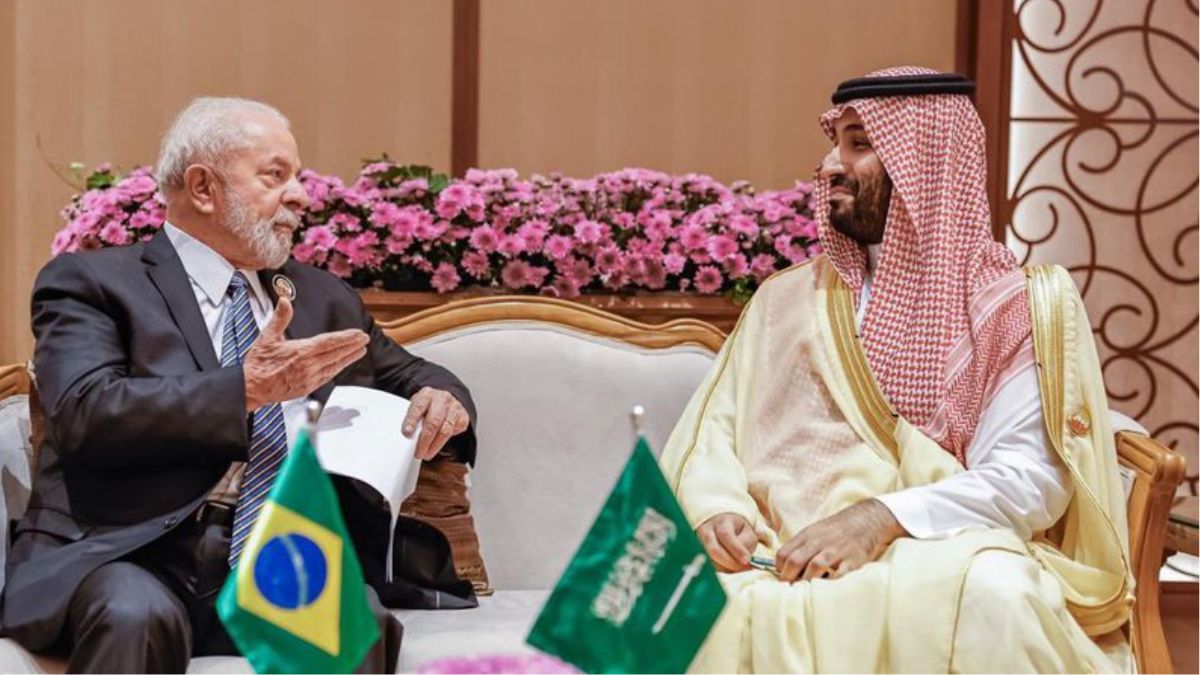 Lula se reúne com príncipe saudita que deu joias a Bolsonaro 