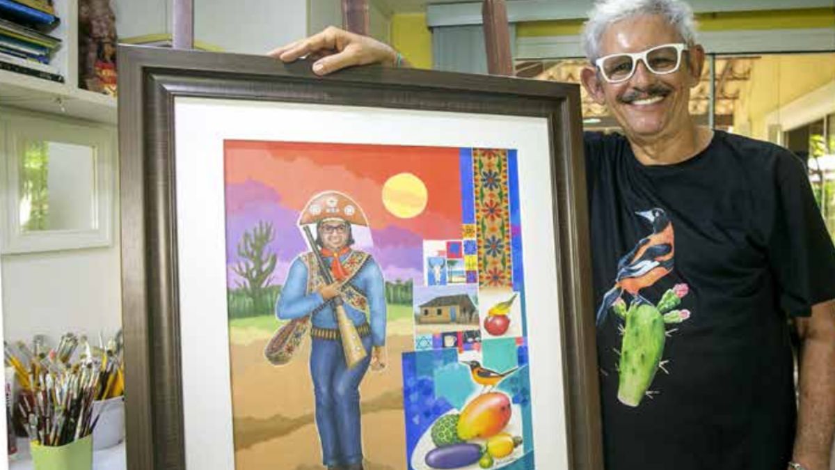 Artista plástico Iraraense realizará Exposição da Coleção de Pintura “As Cores no Cangaço” em Salvador   