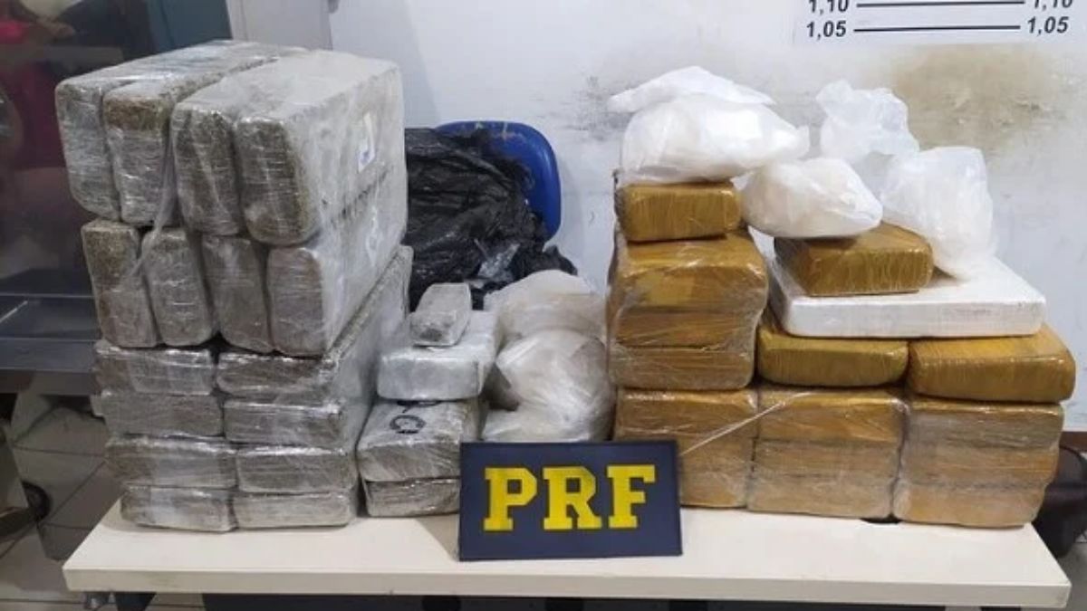 Polícia apreende mais de 30 kg de drogas em automóvel no sul da Bahia 