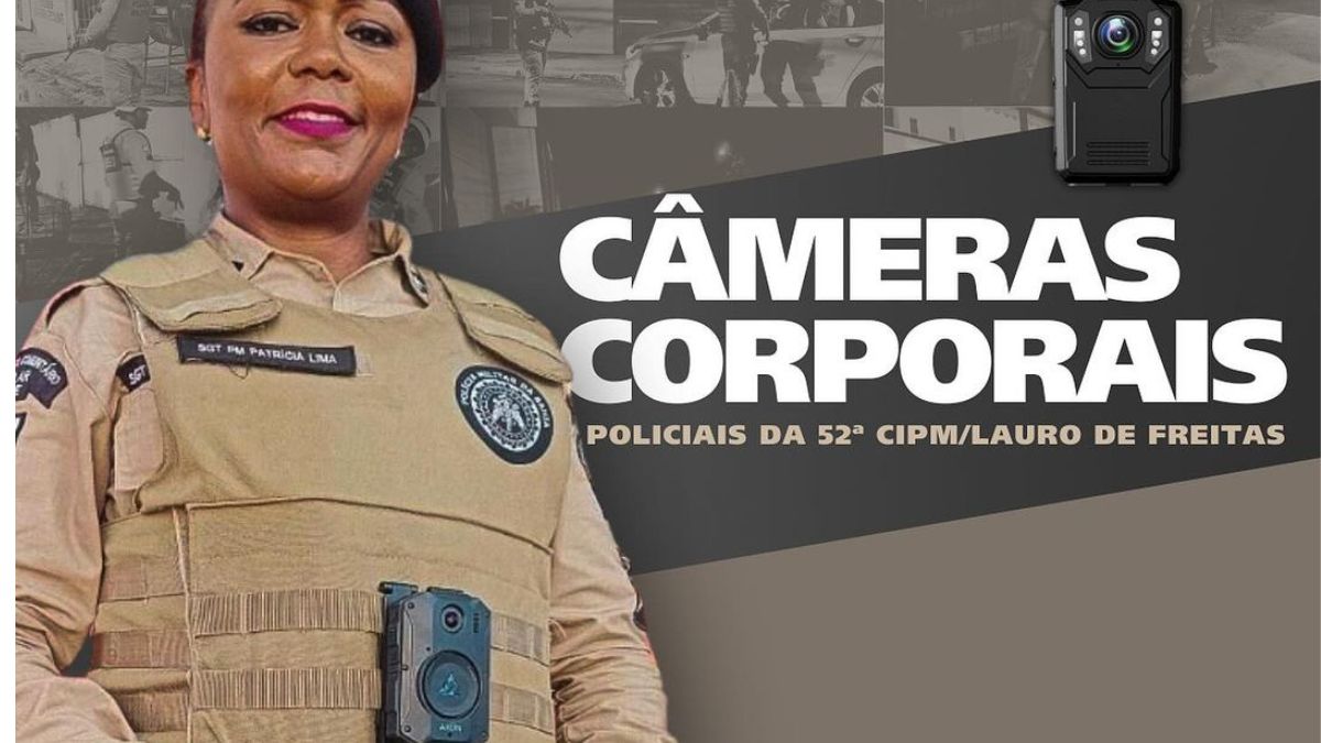 52ª CIPM implementa teste piloto de utilização de câmeras corporais em policiais