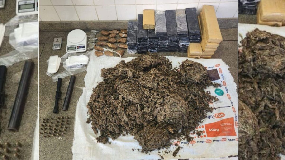 Cipe Semiárido captura suspeito de tráfico de drogas com 67kg de maconha