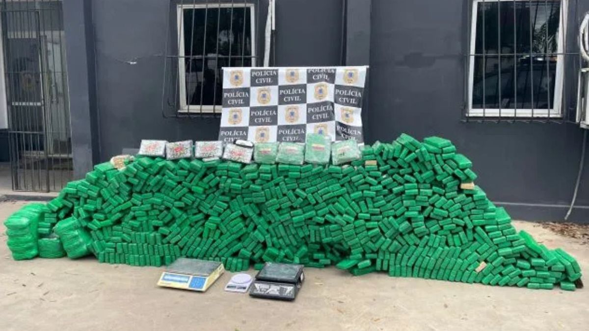 Polícia encontra uma tonelada de maconha, cocaína e crack e descapitalizam facção 