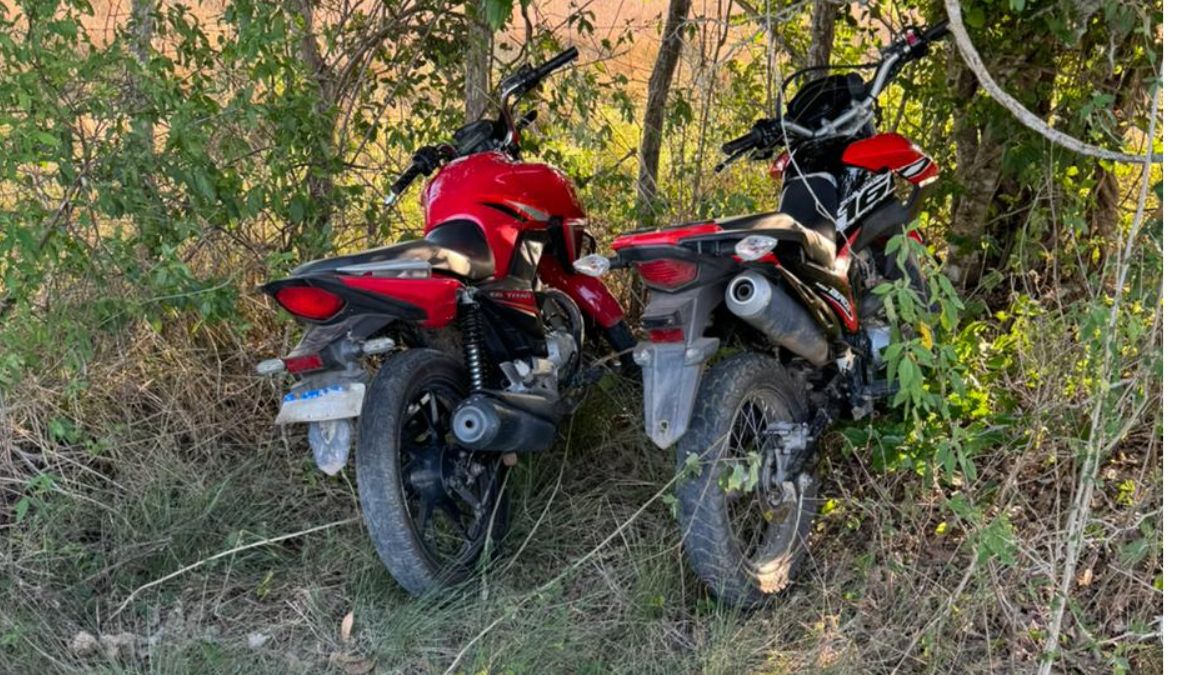 Berimbau: PETO da 97 CIPM recupera duas motos roubadas, após troca de tiros com quatro indivíduos suspeitos