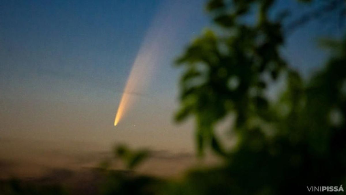 Cometa raro avistado em MG só deve ser visto novamente em 600 mil anos 