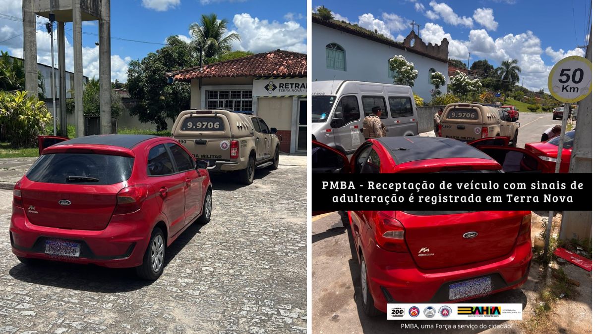 Receptação de Veículo com Sinais de Adulteração é Registrada em Terra Nova  