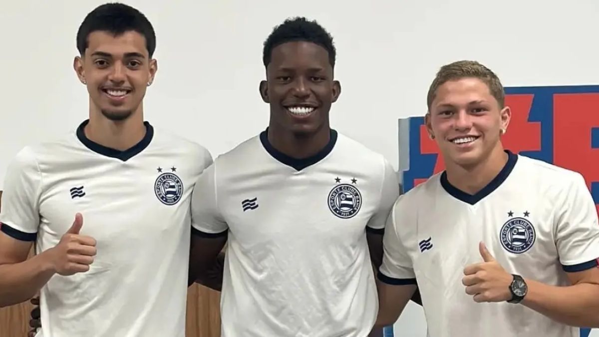  Joias do Bahia se apresentam à Seleção para a disputa do Sul-Americano sub-17