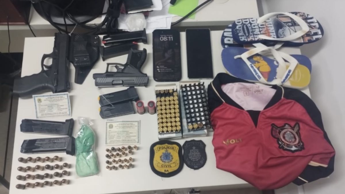  Policial militar é preso por suspeita de participação em triplo homicídio no bairro de Pirajá 