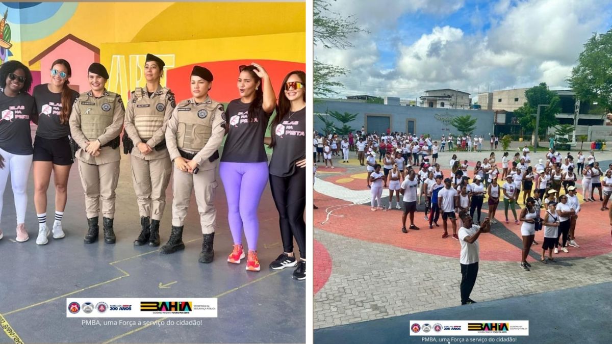 97ª CIPM e Ronda Maria da Penha Portal do Sertão marcam presença na Corrida Só Delas em Conceição do Jacuípe  