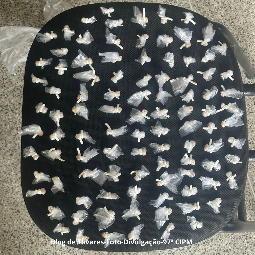Policiais da 97 CIPM prende quatro suspeitos de tráfico de drogas em Conceição de Jacuípe