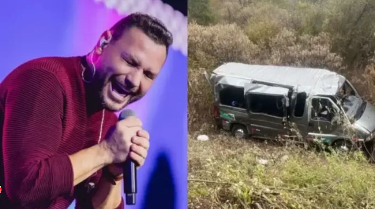 Cantor da banda Desejo de Menina se envolve em grave acidente com uma morte e 6 feridos 