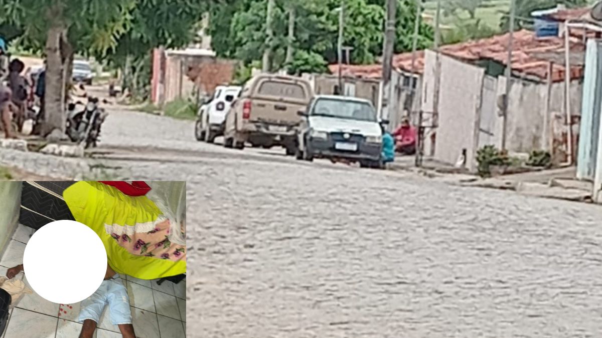 Santanópolis: Jovem de 24 anos é morto a tiros em sua residência na manhã deste domingo (11)