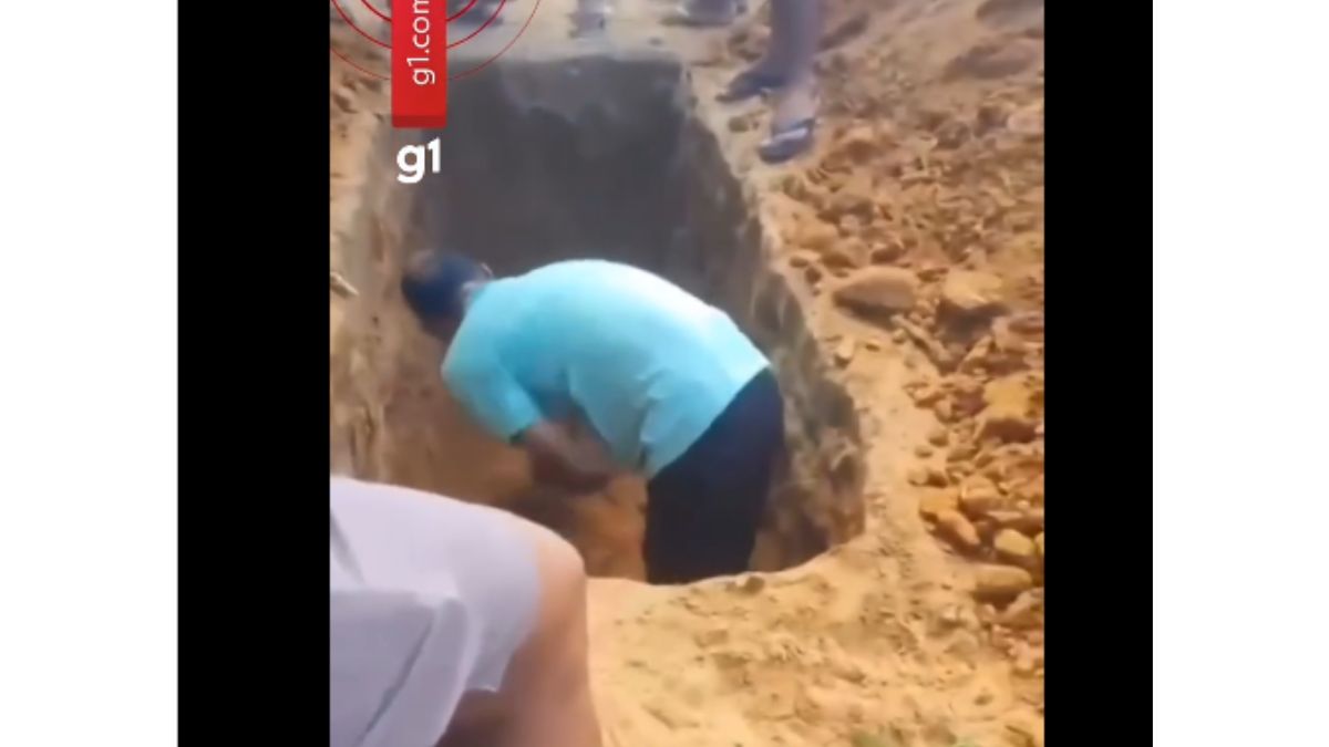 Família é obrigada a cavar a própria cova para sepultar idoso em cemitério público no RN 