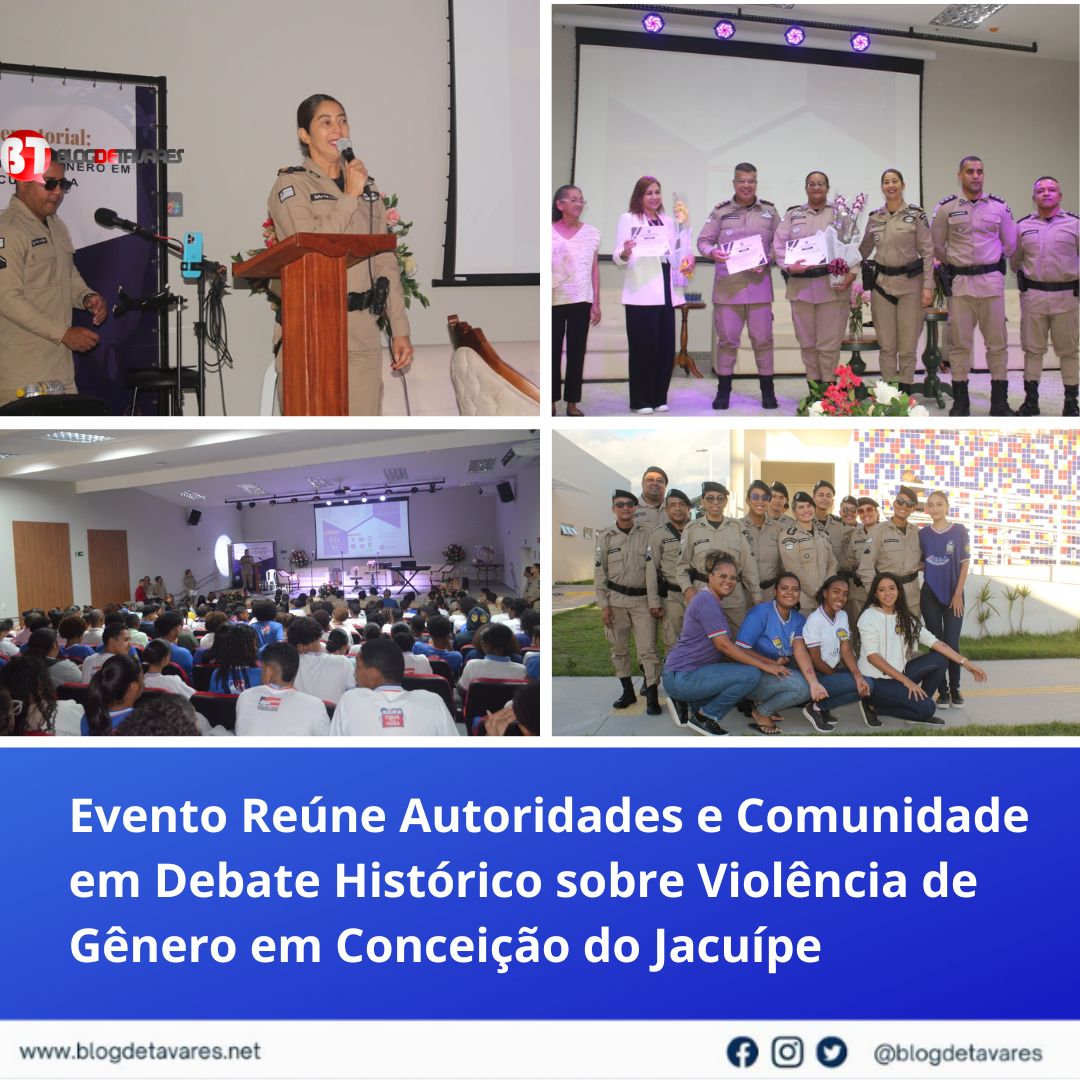 Evento Reúne Autoridades e Comunidade em Debate Histórico sobre Violência de Gênero em Conceição do Jacuípe 