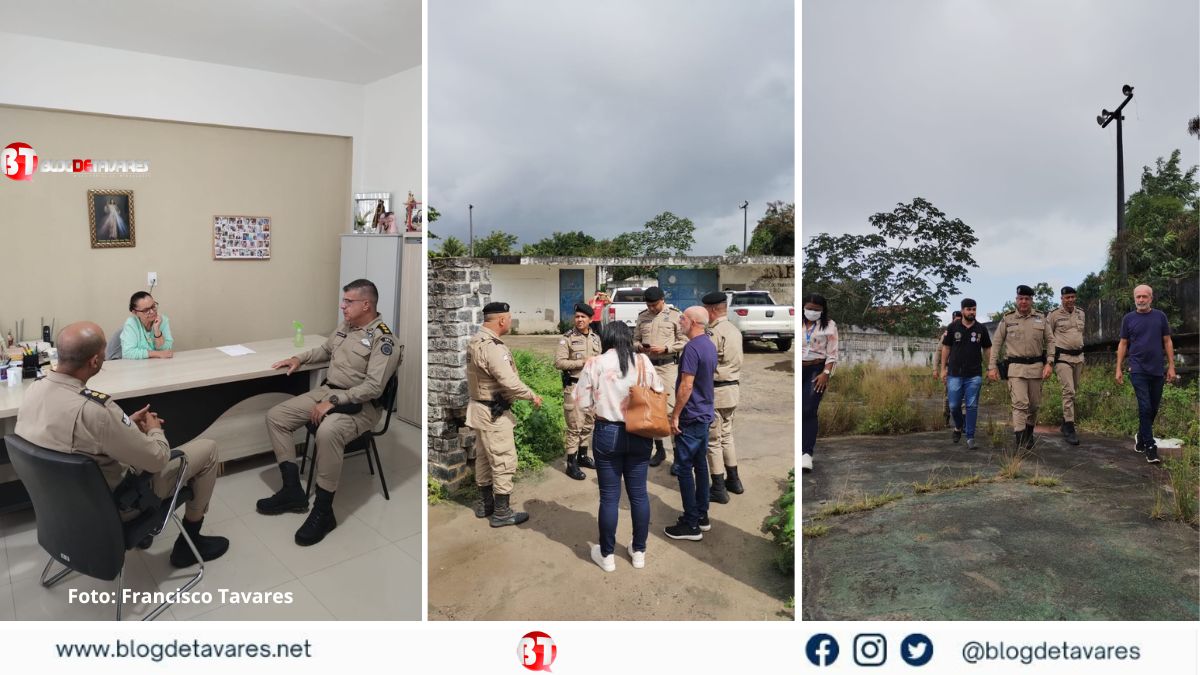  Visita Técnica do Comandante do CPR-LESTE a Conceição do Jacuípe 