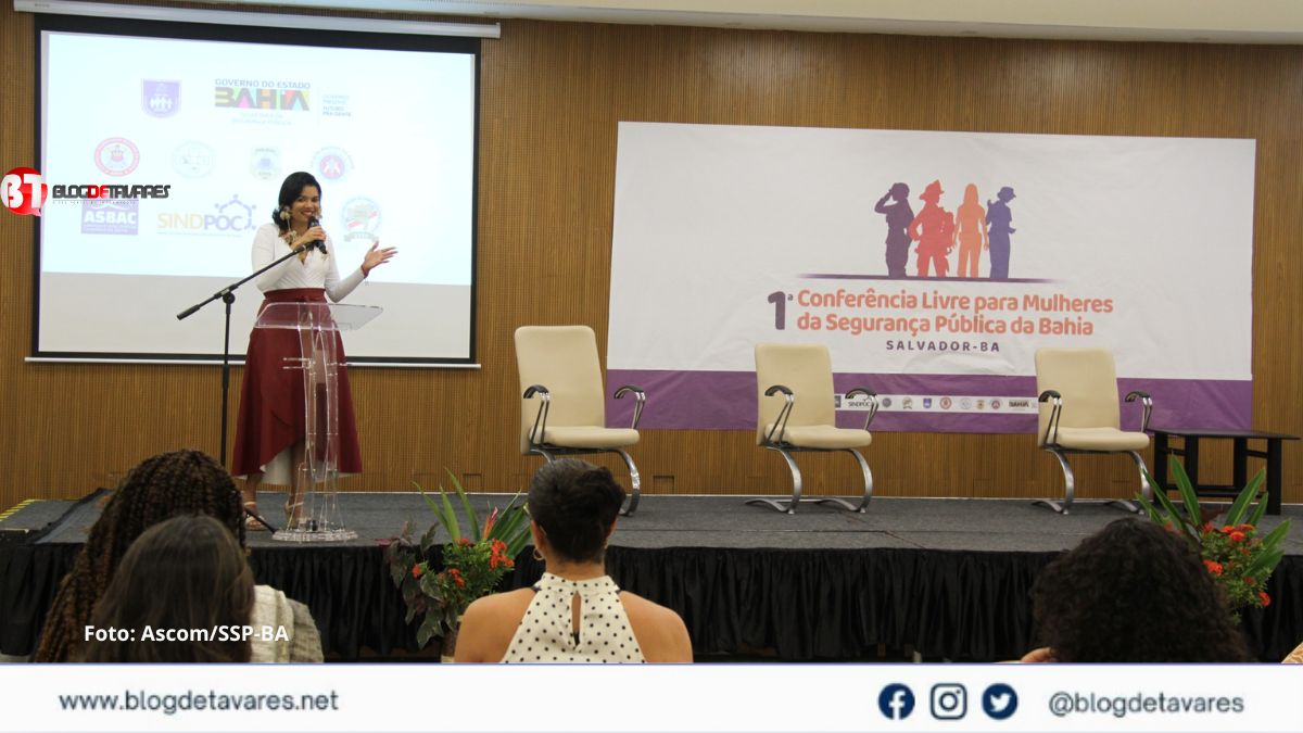 SSP realiza 1ª Conferência Livre de Mulheres Servidoras da Segurança Pública na Bahia 