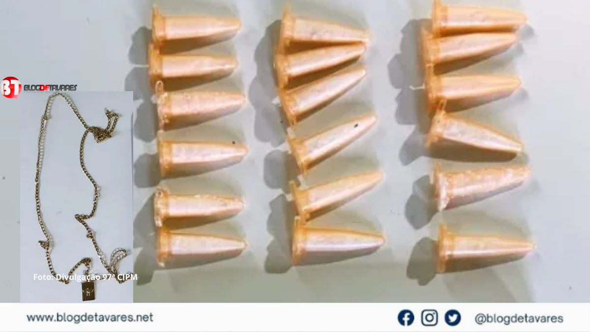 Homem é preso por suspeita de tráfico de cocaína em Terra Nova