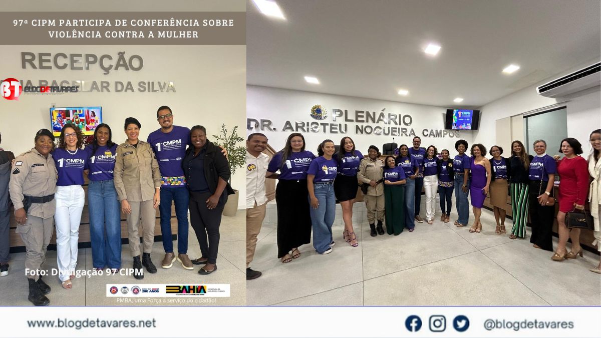 97ª CIPM participa de conferência sobre violência contra a mulher 