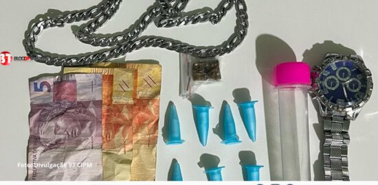 PM prende suspeitos com drogas em Terra Nova
