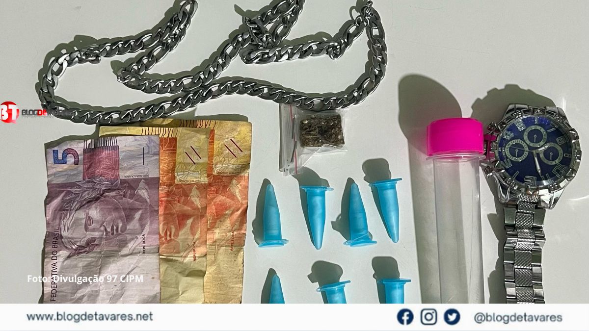 PM prende suspeitos com drogas em Terra Nova