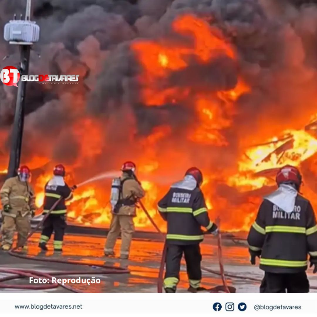 Incêndio atinge fábrica de automóveis em Manaus; bombeiros atuam há mais de 24h 