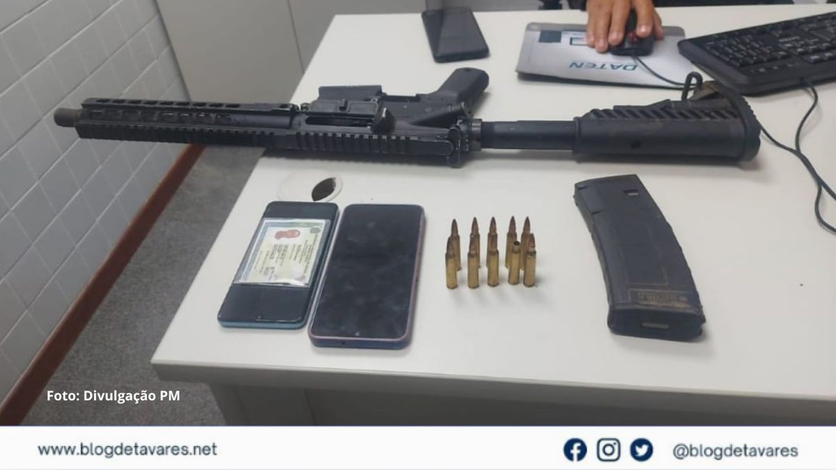 Suspeito de 18 anos morre em confronto a PM no bairro Asa Branca; fuzil e munições foram apreendidos 
