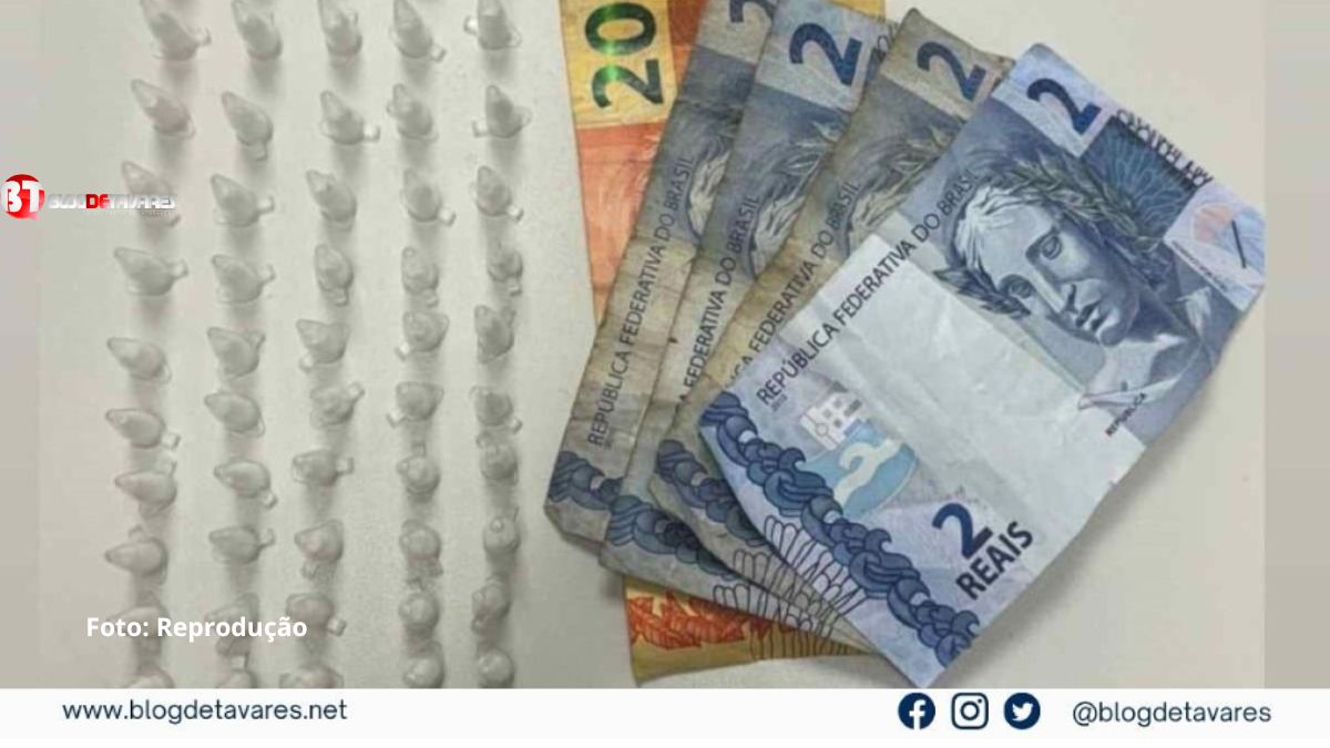 Suspeito por tráfico de drogas é preso no bairro Aviário 