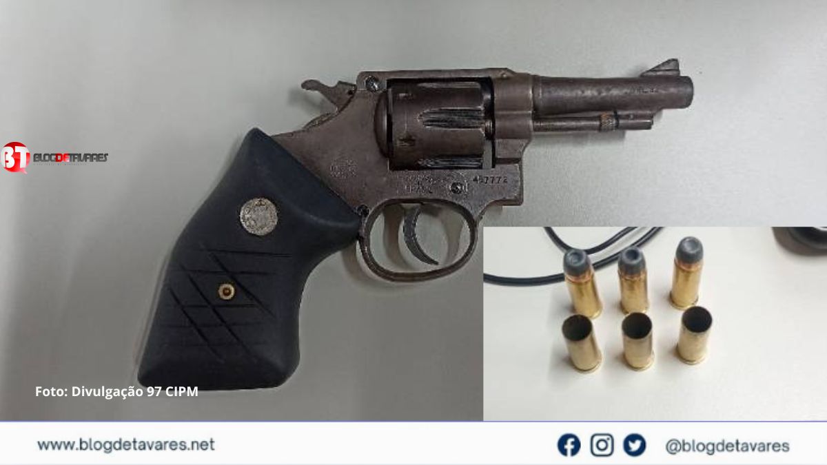 Santanópolis: Um dos indivíduos que roubaram moto e tentaram matar vítima com tiros foi preso nesta quarta pela PM