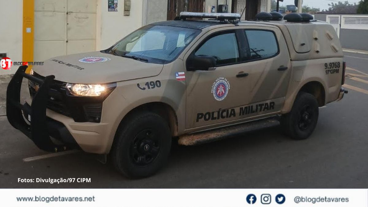 Quatro homens armados tomam de assalto veículo na BA-084, trecho de Santanópolis