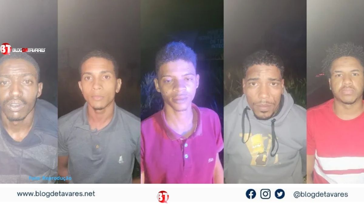 Polícia prende grupo após ataque armado em Lustosa, distrito de Teodoro Sampaio 