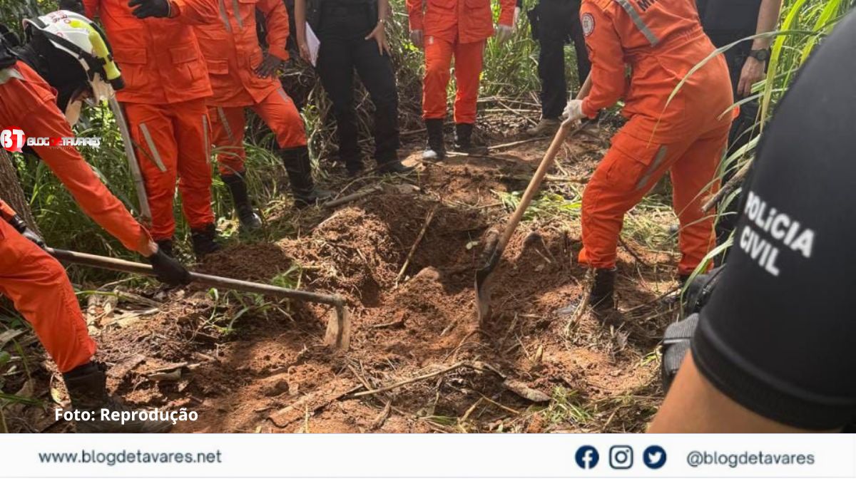 Urgente: Corpo é encontrado agora em área de mata durante buscas 