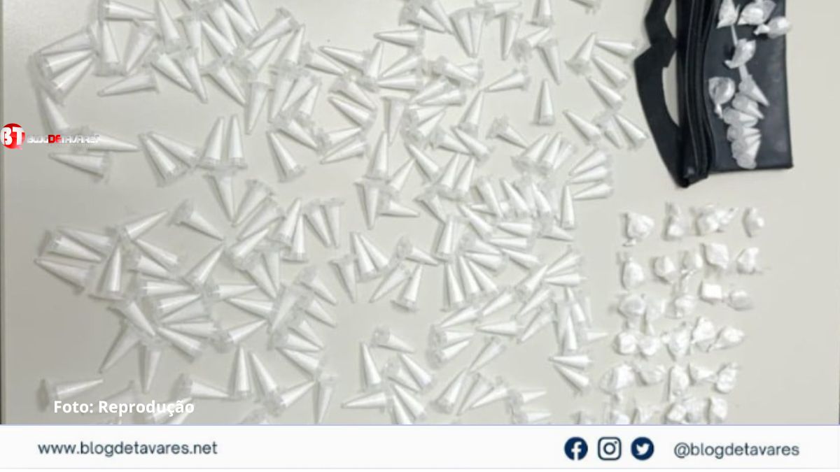 Suspeito de tráfico de drogas é preso no distrito de Humildes com mais de 200 pinos de cocaína 