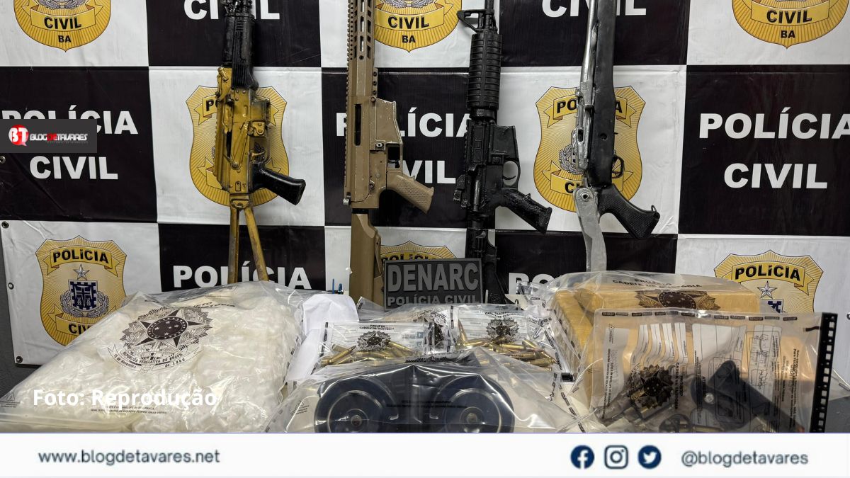 Operação Solo Seguro combate tráfico e armamento pesado