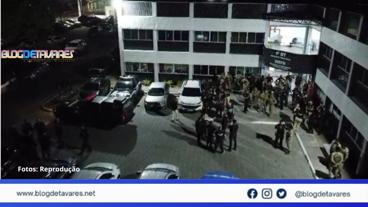 Forças de Segurança deflagram Operação Erva Daninha contra integrantes de organização criminosa em Feira de Santana 