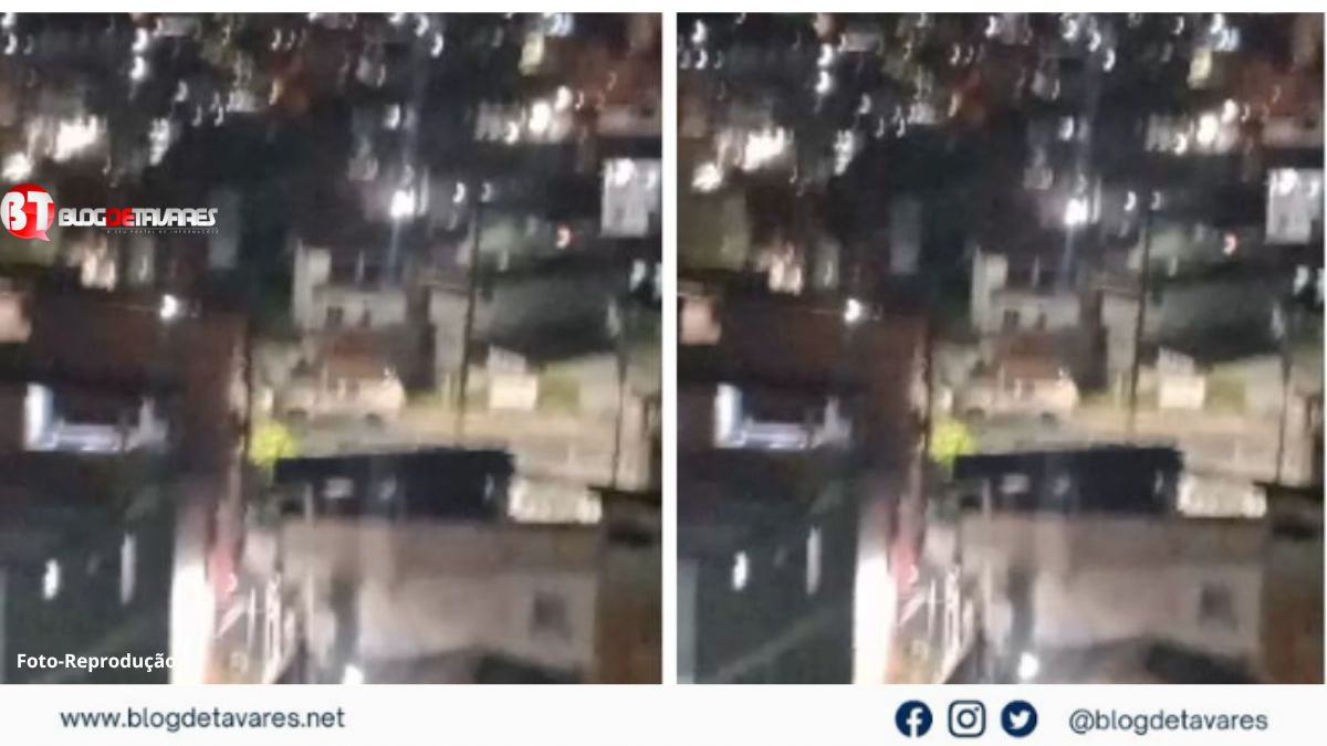  "Muito tiro, se abaixa": Vídeo mostra intenso tiroteio em bairro de Salvador 