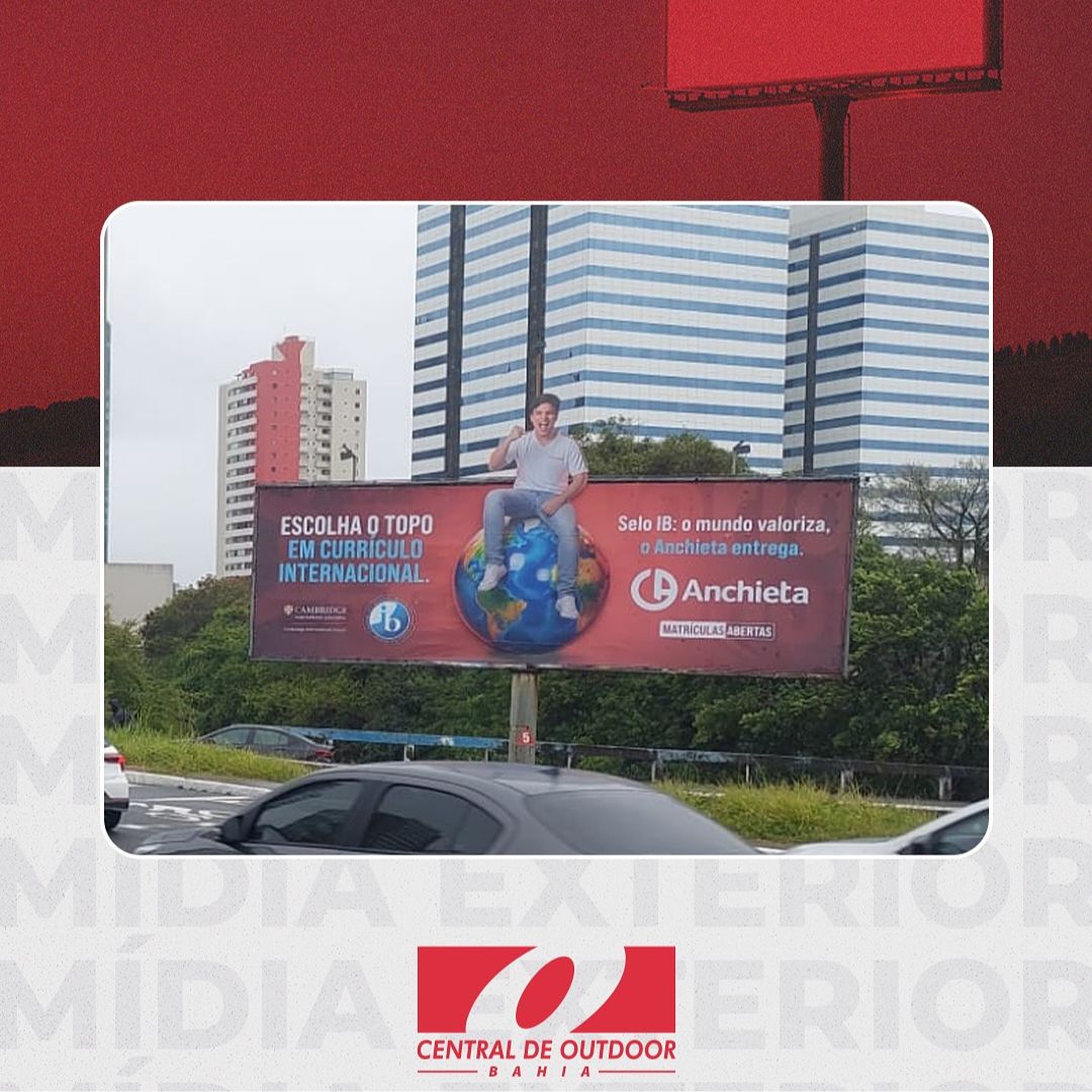Iraraense assina produção de campanha destaque na Central do Outdoor 