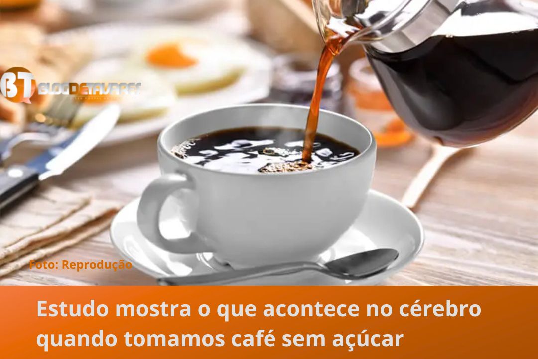 Estudo mostra o que acontece no cérebro quando tomamos café sem açúcar, veja! 
