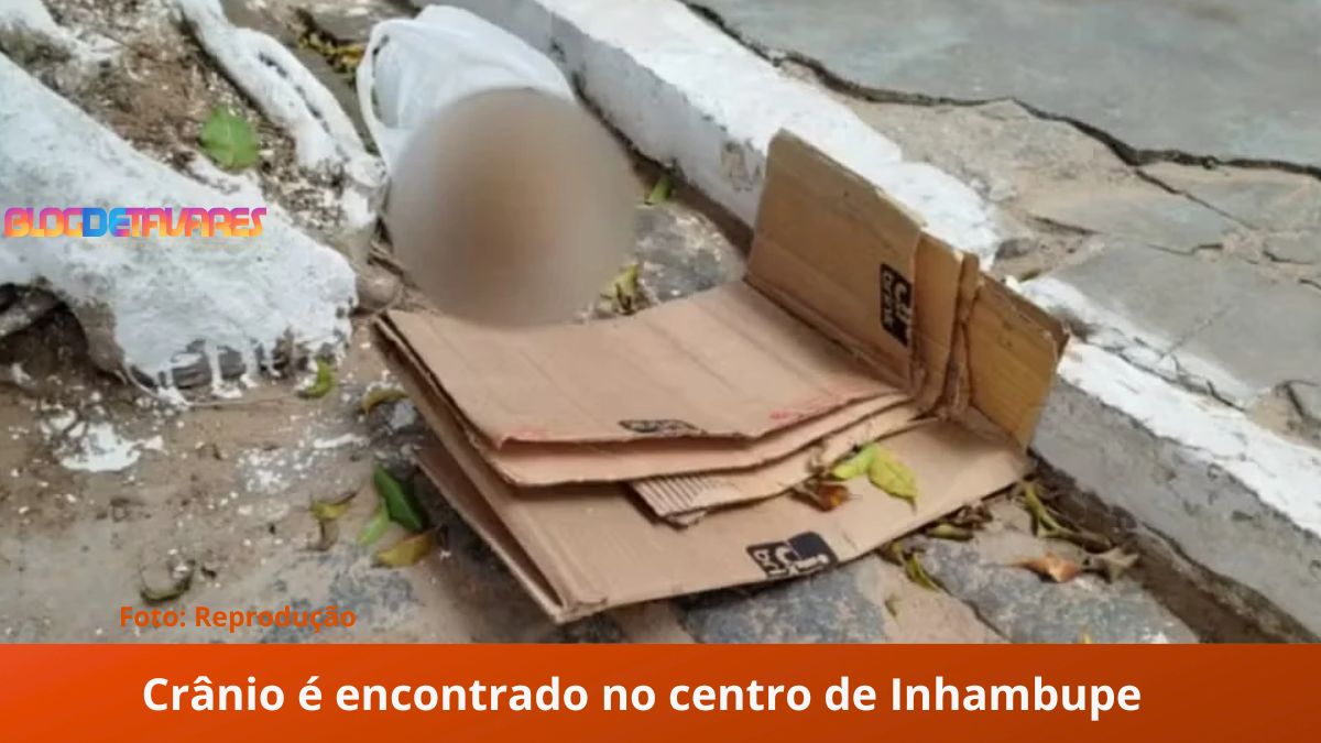 Crânio é encontrado no centro de Inhambupe  