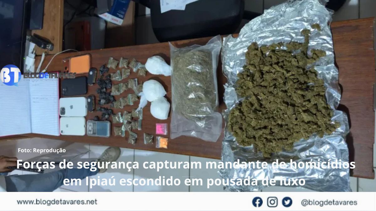 Forças de segurança capturam mandante de homicídios em Ipiaú escondido em pousada de luxo 