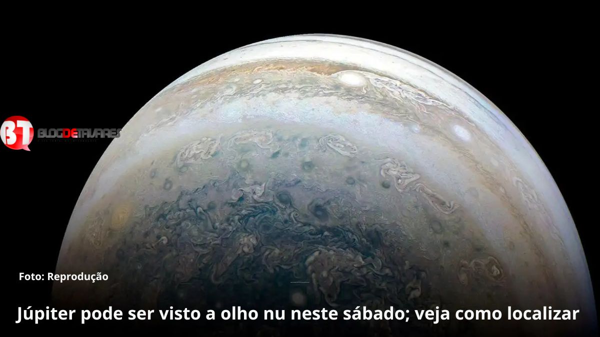 Júpiter pode ser visto a olho nu neste sábado; veja como localizar 