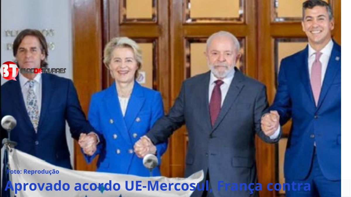 Aprovado acordo UE-Mercosul, França contra 