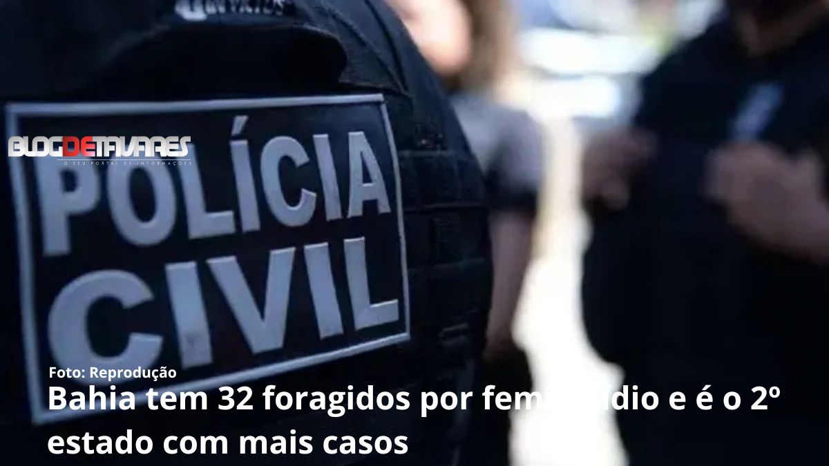 Bahia tem 32 foragidos por feminicídio e é o 2º estado com mais casos 