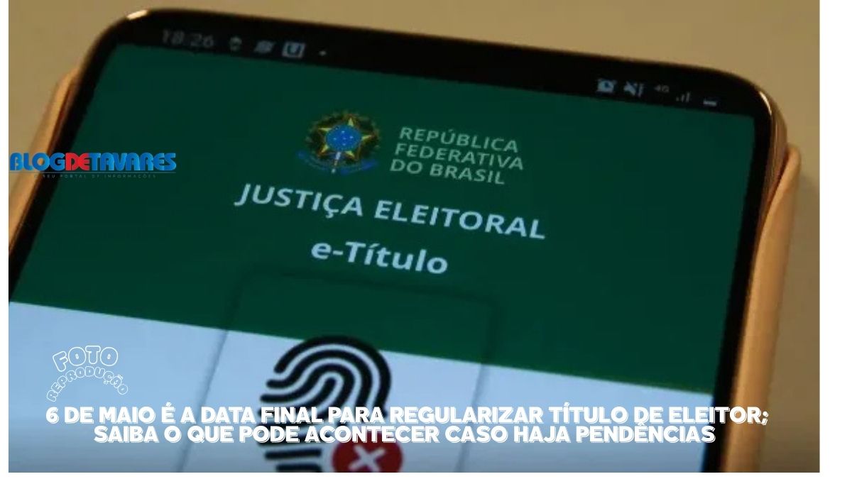 6 de maio é a data final para regularizar título de eleitor; saiba o que pode acontecer caso haja pendências 