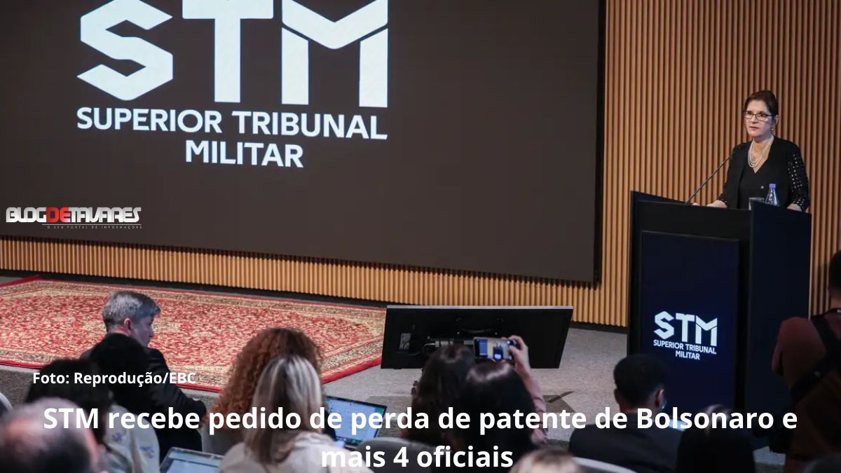 STM recebe pedido de perda de patente de Bolsonaro e mais 4 oficiais 