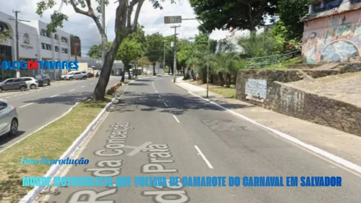 Morre motociclista que voltava de camarote do Carnaval em Salvador 