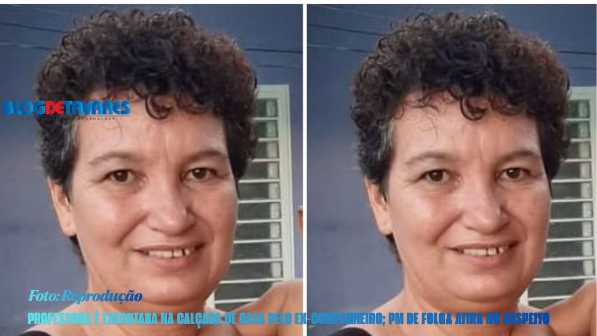  Professora é executada na calçada de casa pelo ex-companheiro; PM de folga atira no suspeito 