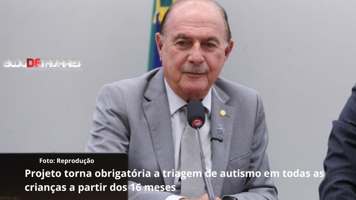  Projeto torna obrigatória a triagem de autismo em todas as crianças a partir dos 16 meses 