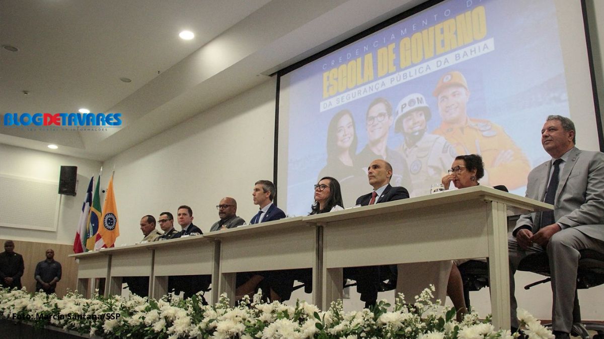 Primeira do país a nível estadual, Escola de Governo da Segurança Pública da Bahia realiza cerimônia de credenciamento. 