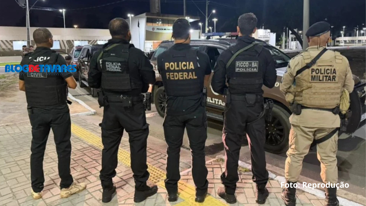 PF deflagra operação contra grupo ligado a facção criminosa e cumpre 15 mandados em Feira de Santana e São Paulo