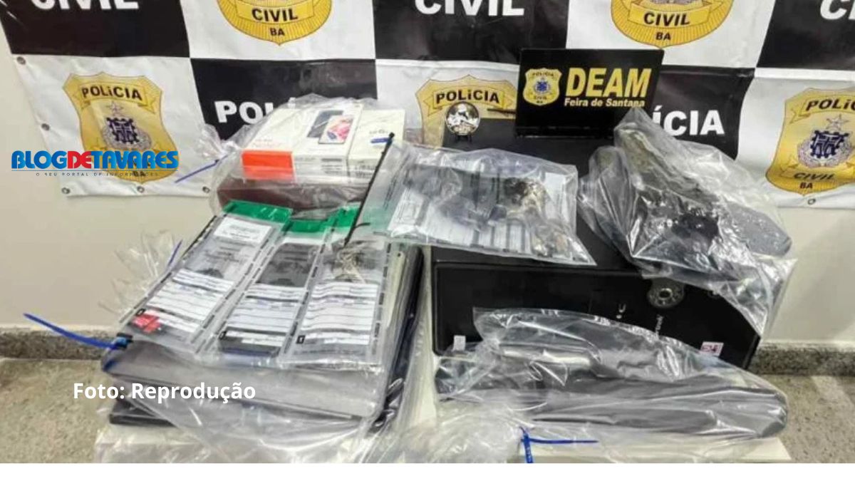  Polícia Civil cumpre mandados contra investigado por ataques virtuais a mulher em Feira de Santana