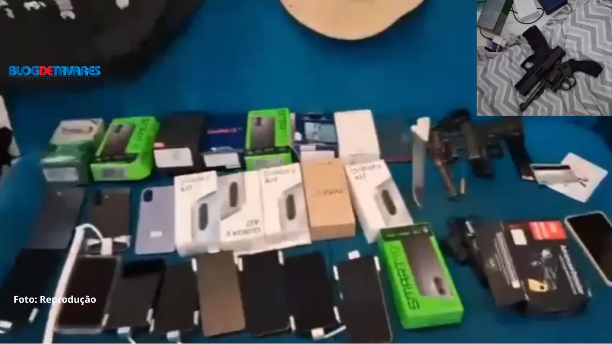 Polícia captura suspeitos de roubo em supermercado e recupera celulares roubados avaliados em mais de R$ 27 mil 